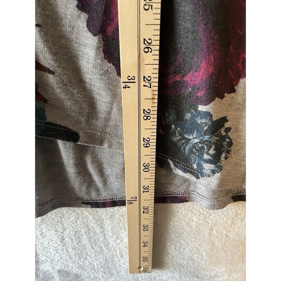 Chico's Top Women's 2P LP Floral Babydoll Pockets Oversized Relaxed - Picture 9 of 9